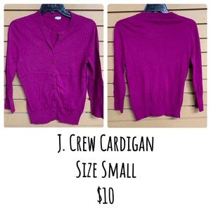 J. CREW CARDIGAN